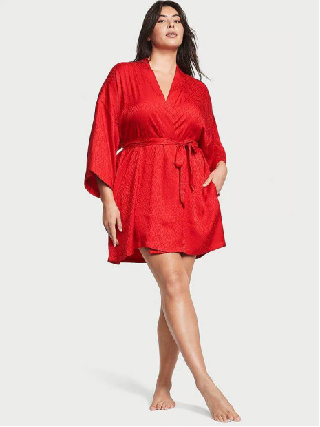 Сатиновий халат Victoria's Secret The Tour '23 Icon Satin Robe