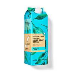 Мило для рук White Tea & Sage Bath and Body Works (заправка 1 л)