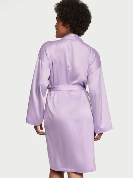 Сатиновий халат Victoria's Secret Satin Midi Robe