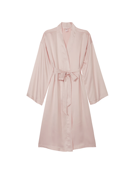 Сатиновий халат Victoria's Secret Satin Midi Robe