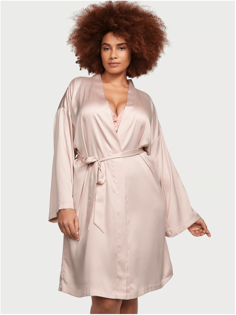 Сатиновий халат Victoria's Secret Satin Midi Robe