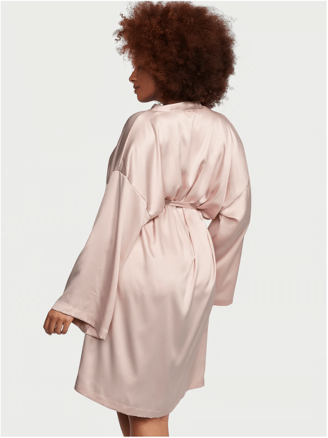 Сатиновий халат Victoria's Secret Satin Midi Robe