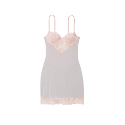 Пеньюар Modal & Lace Cupped Mini Slip Dress Set Victoria's Secret