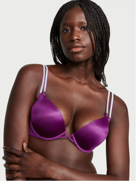 Комплект білизни з подвійним пушапом Bombshell Add-2-Cups Double Shine Strap Push-Up Victoria's Secret