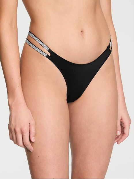 Трусики зі стразами Double Shine Strap Smooth Brazilian Panty Victoria's Secret Трусики зі стразами Double Shine Strap Smooth Brazilian Panty Victoria's Secret