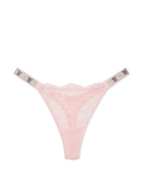 Трусики стрінги Shine Strap Lace Thong Panty Victoria’s Secret