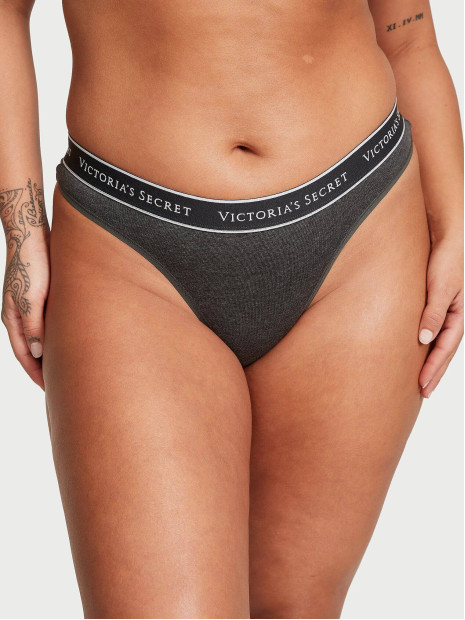 Котонові трусики стрінги Victoria's Secret