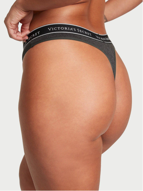 Котонові трусики стрінги Victoria's Secret