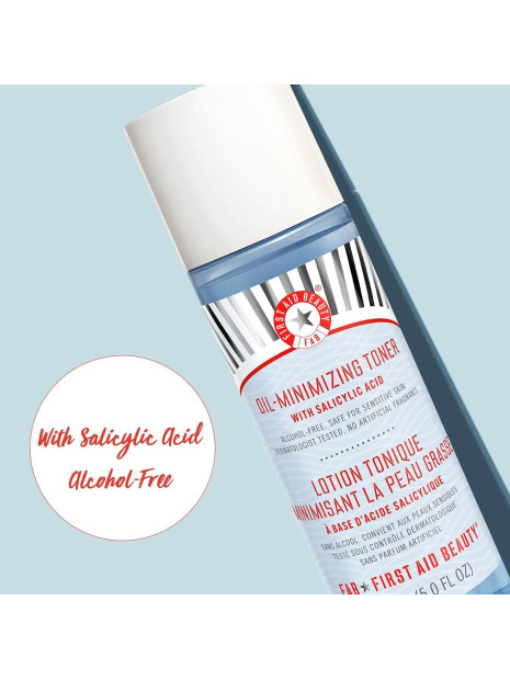 Тонер для обличчя First Aid Beauty Oil Minimizing Toner With Salicylic Acid, 150 мл