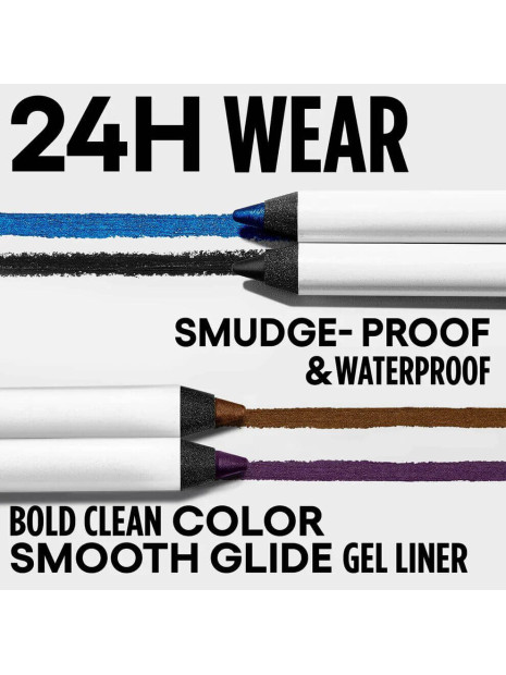 Гелевий олівець для очей GXVE BEAUTY Line It Up Clean 24-Hr Gel Pencil Waterproof Eyeliner - відтінок Hopscotch, 1.2 г