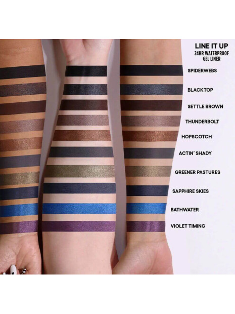 Гелевий олівець для очей GXVE BEAUTY Line It Up Clean 24-Hr Gel Pencil Waterproof Eyeliner - відтінок Hopscotch, 1.2 г