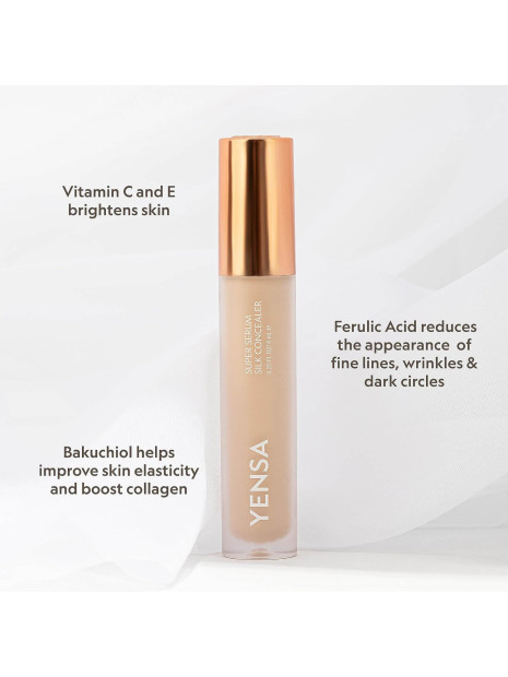 Консилер для обличчя з сироваткою Yensa Super Serum Silk Concealer - відтінок 1 Light