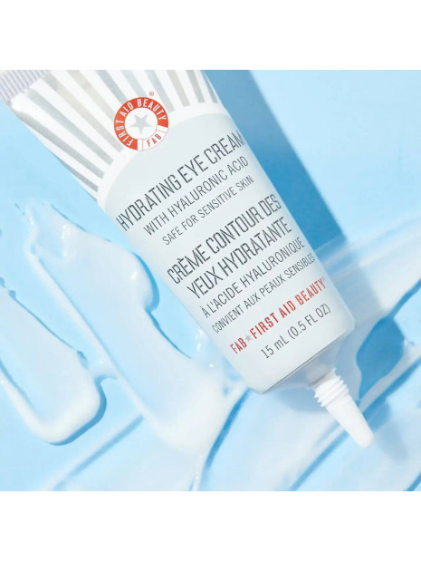 Зволожуючий крем для шкіри повік First Aid Beauty Hydrating Eye Cream with Hyaluronic Acid 15 мл