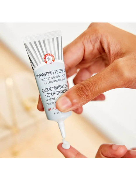 Зволожуючий крем для шкіри повік First Aid Beauty Hydrating Eye Cream with Hyaluronic Acid 15 мл