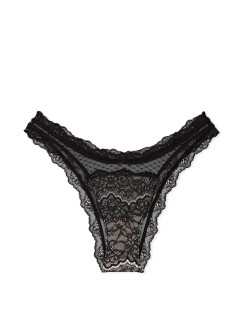Мереживні трусики бразиліана DREAM ANGELS Smooth & Lace Brazilian Panty Victoria's Secret