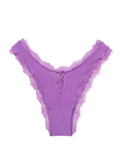 Мереживні трусики бразиліана DREAM ANGELS Smooth & Lace Brazilian Panty Victoria's Secret
