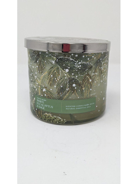 Свічка White Eucalyptus & Sage Bath and Body Works