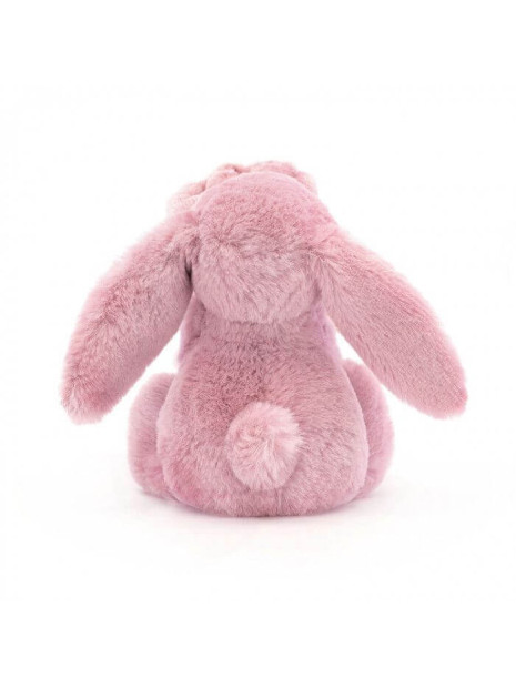 М'яка іграшка із серветкою зайчик ніжно-рожевого кольору 16 см Jellycat - BBL4BTPN М'яка іграшка із серветкою зайчик ніжно-рожевого кольору 16 см Jellycat - BBL4BTPN