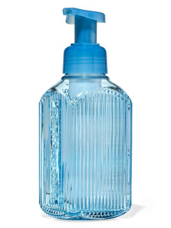 Прозорий диспенсер для мила Bath and Body Works - блакитний