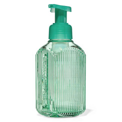 Прозорий диспенсер для мила Bath and Body Works - бірюзовий