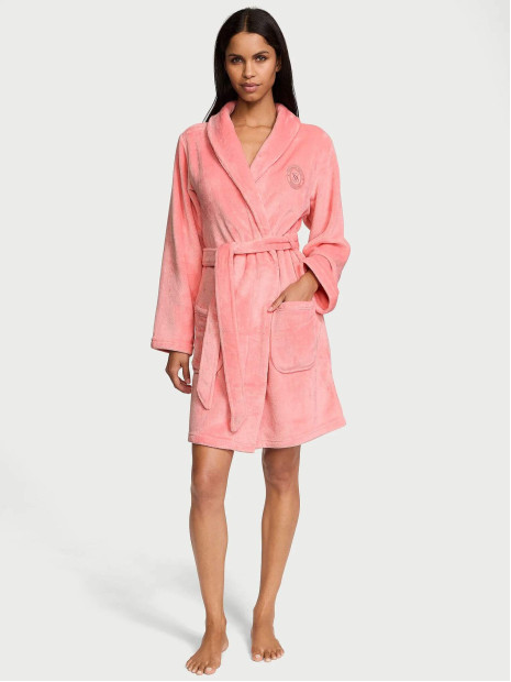Короткий теплий халат Victoria's Secret