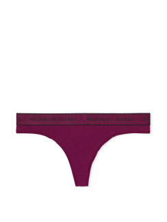 Котонові трусики стрінги Victoria's Secret