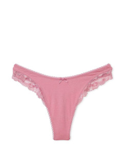 Котонові трусики стрінги Victoria's Secret