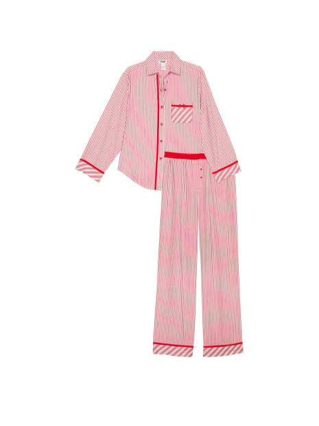 Фланелева піжама Flannel Long Pajama Set від Pink