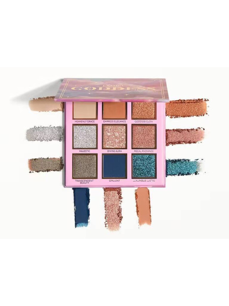Тіні для повік ELOISE BEAUTY Goddess Eyeshadow Palette, 10 г