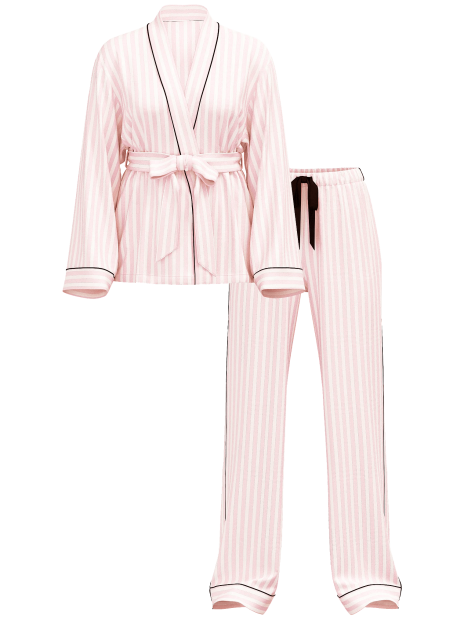 Фланелева піжама Flannel Wrap Long Pajama Set від Victoria's Secret