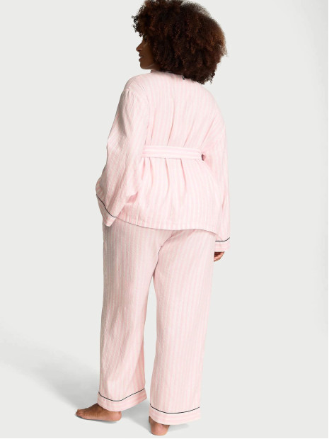 Фланелева піжама Flannel Wrap Long Pajama Set від Victoria's Secret