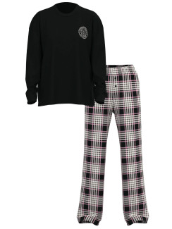 Фланелева піжама Flannel Long-Sleeve Tee-Jama Set від Victoria's Secret