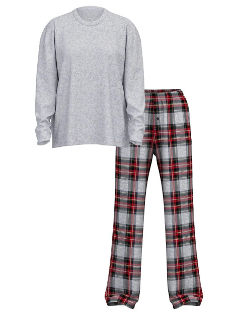 Фланелева піжама Flannel Long-Sleeve Tee-Jama Set від Victoria's Secret