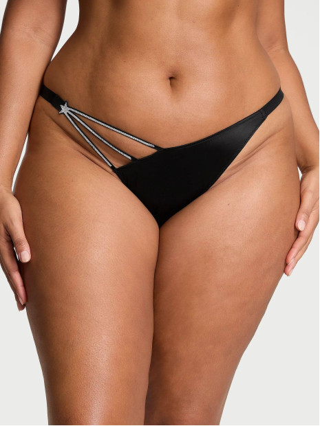 Трусики зі стразами Shine Strap Smooth Brazilian Panty Victoria's Secret