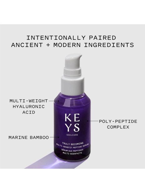 Зволожуюча сироватка з пептидами Keys Soulcare Truly Becoming Multi-Benefit Peptide Serum, 30 мл