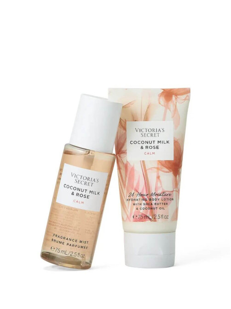 Подарунковий набір спрей та лосьйон Victoria's Secret The Calm Starter Kit Duo Coconut Milk & Rose