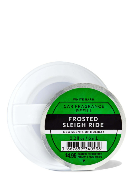 Ароматизатор для автомобіля Frosted Sleigh Ride Bath and Body Works