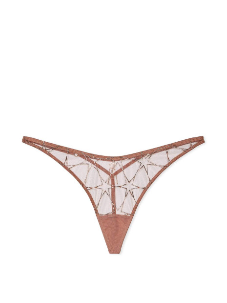 Трусики зі стразами Very Sexy Stardust Embroidery High-Leg V-String Panty Victoria's Secret
