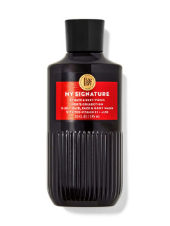Шампунь для волосся та гель для душу 3в1 Bath and Body Works 3-in-1 Hair & Body Wash My Signature