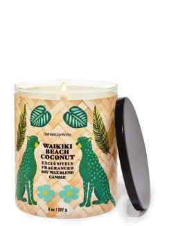 Ароматизована свічка Waikiki Beach Coconut Bath & Body Works