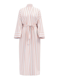 Бавовняний довгий халат Victoria's Secret  Toasted Sugar Stripes Cotton Long Robe