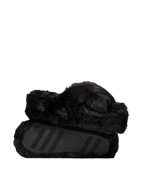 Капці PINK Pure Black Faux Fur Victoria's Secret