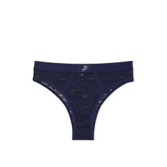 Мереживні трусики бразиліана Wink Logo High-Cut Brazilian Panty Victoria's Secret