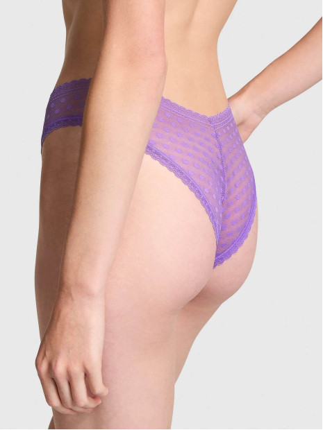 Мереживні трусики бразиліана Wink V-Front Brazilian Panty Victoria's Secret
