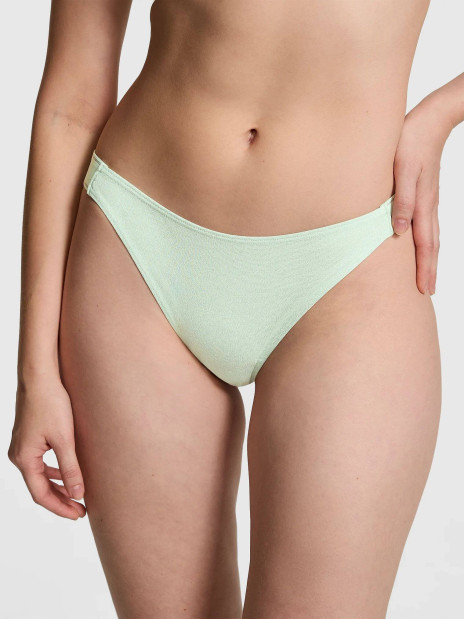 Трусики стрінги Shimmer High-Leg Thong Panty Victoria’s Secret