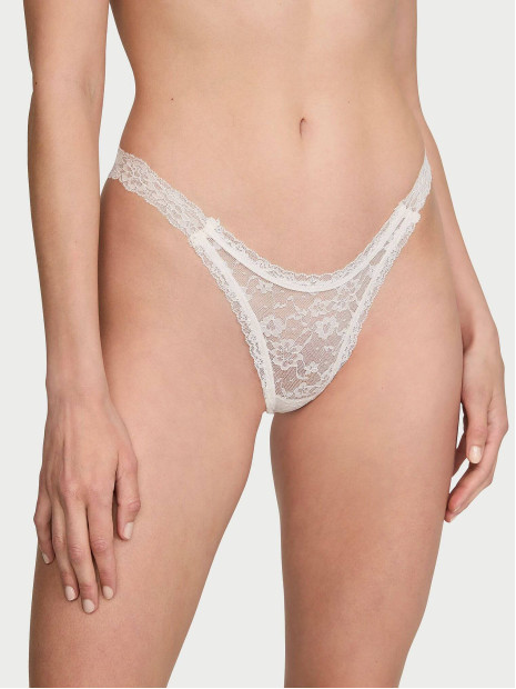 Мереживні трусики бразиліана Daisy Lace Brazilian Panty Victoria's Secret
