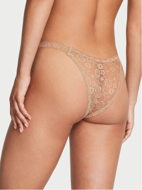 Мереживні трусики бразиліана Daisy Lace Brazilian Panty Victoria's Secret