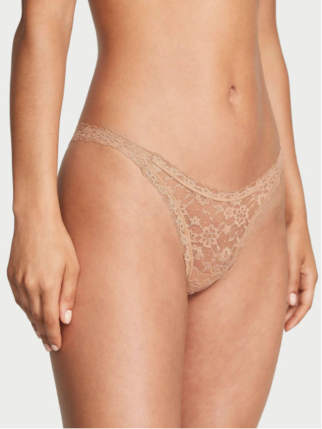 Мереживні трусики бразиліана Daisy Lace Brazilian Panty Victoria's Secret
