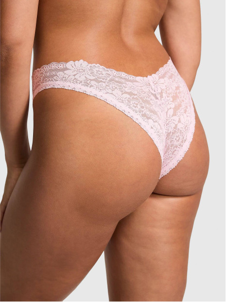Мереживні трусики бразиліана Daisy Lace Brazilian Panty Victoria's Secret
