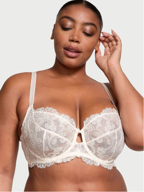 Бюстгальтер The Fabulous by Victoria's Secret Unlined Boho Floral Embroidery Full-Cup Bra